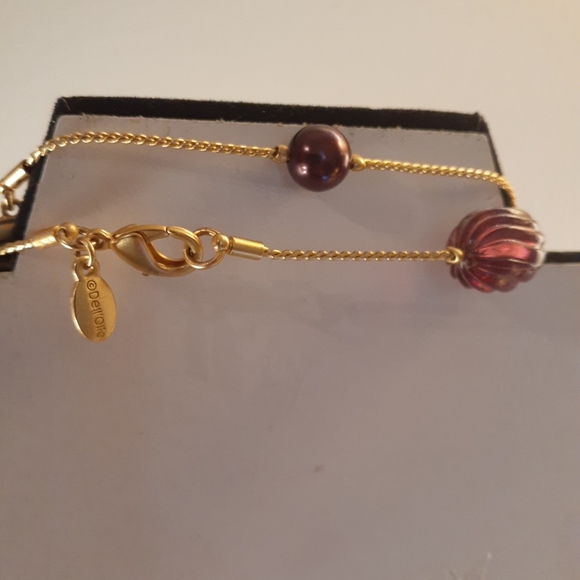 EXQUISITE 1950 Louis Dell Olio Designed Austrian Crystals 24" Station Necklace. - Picture 3 of 5